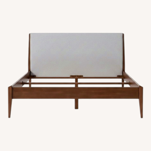 Used West Elm Modern Show Wood Bed for sale on AptDeco
