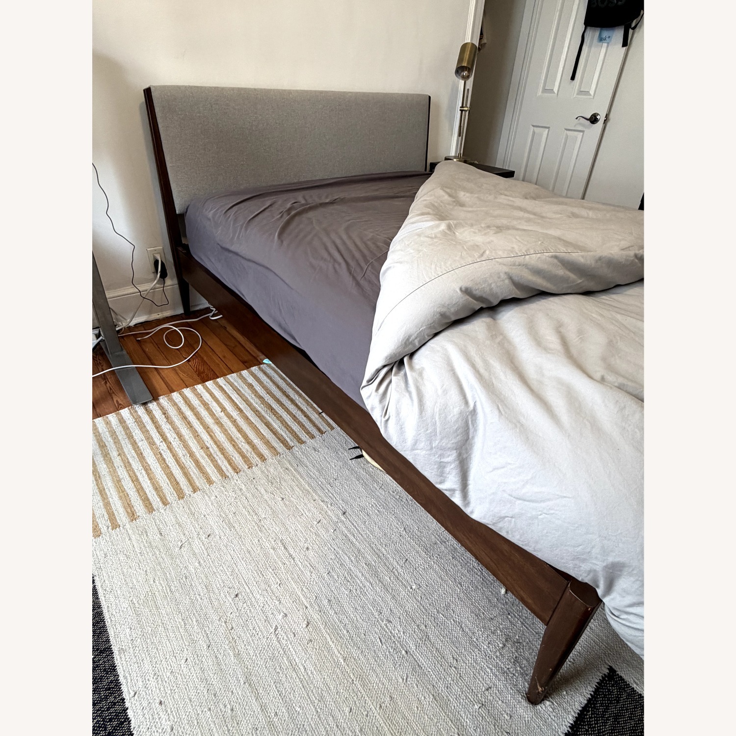 West Elm Modern Show Wood Bed - image-4