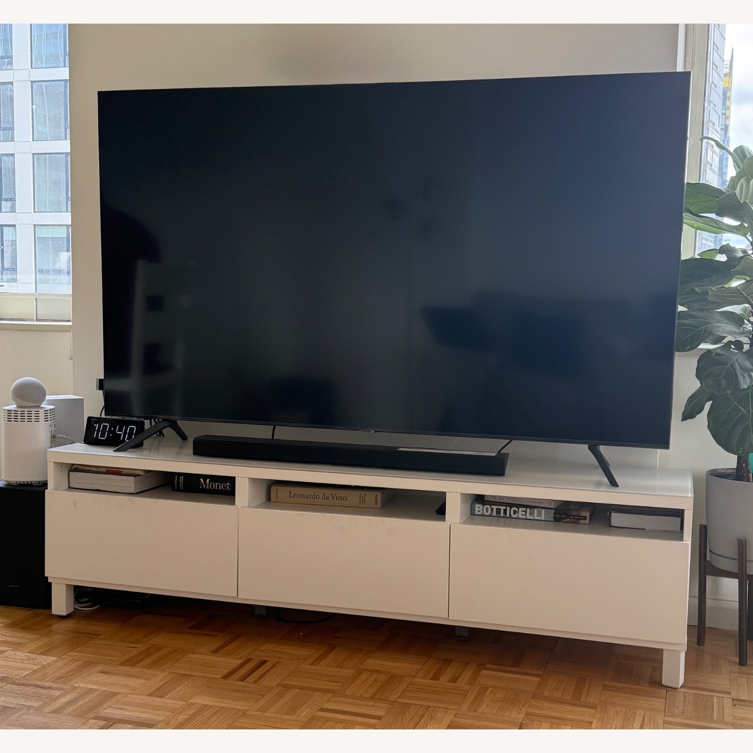 IKEA Besta White Media Storage - image-0