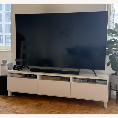 Used IKEA Besta White Media Storage for sale on AptDeco