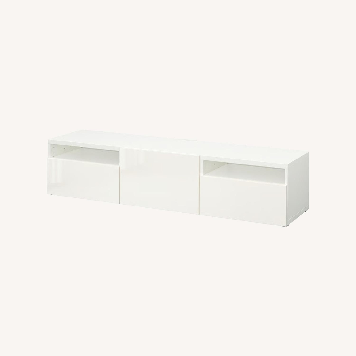 IKEA Besta White Media Storage - image-4