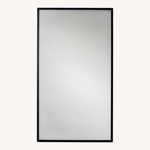 Used Restoration Hardware Dark Gray Metal Wall Mirror for sale on AptDeco