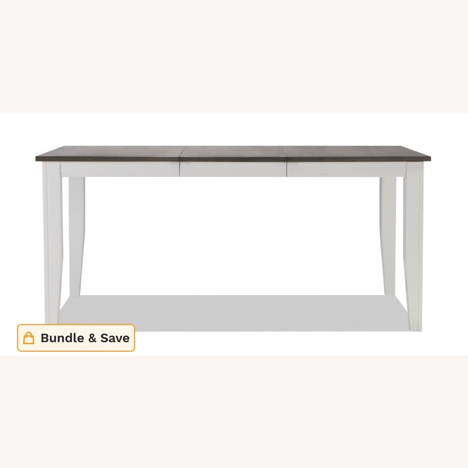 Bob's Discount Furniture Blake 6pc Dining Set white and Gray - image-5