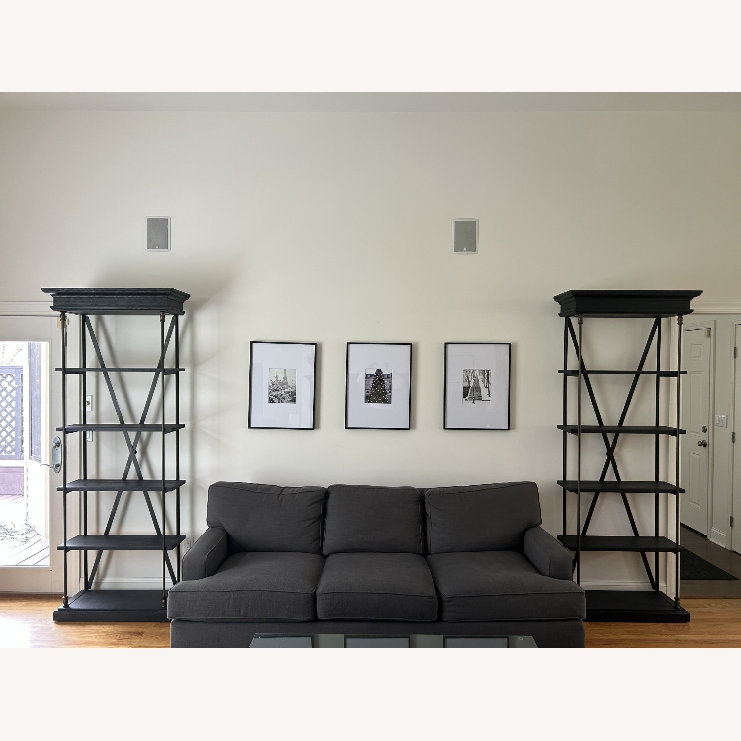 Restoration Hardware Parisian Cornice Shelving - image-1