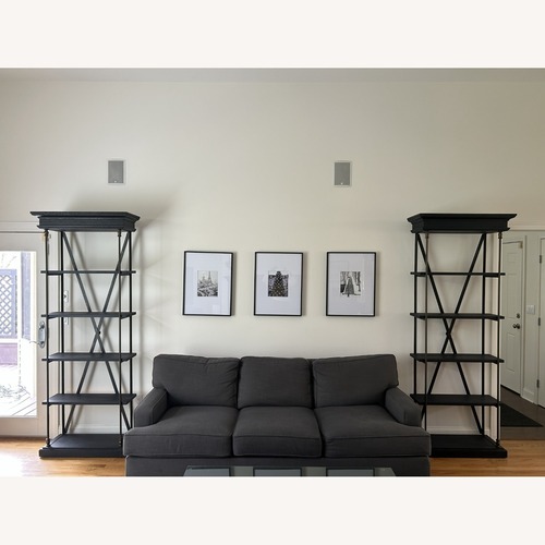 Used Restoration Hardware Parisian Cornice Shelving for sale on AptDeco