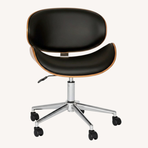 Used Black Polyurethane Office Chair for sale on AptDeco