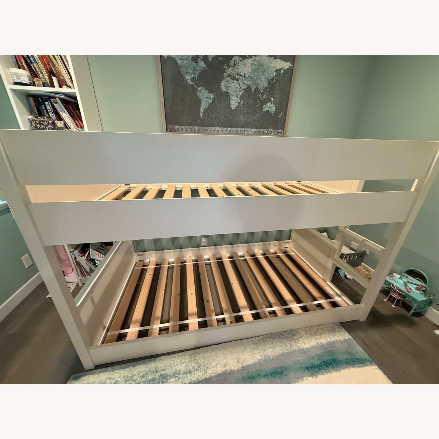 Pb Teen White Camden Low Bunk Bed - image-2