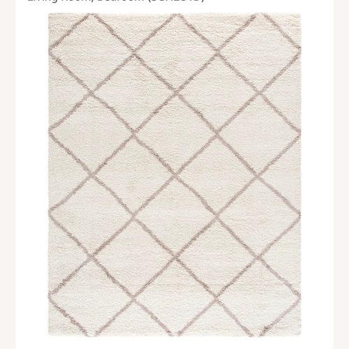 Used Safavieh Natural Area Rug 8' x 10' for sale on AptDeco