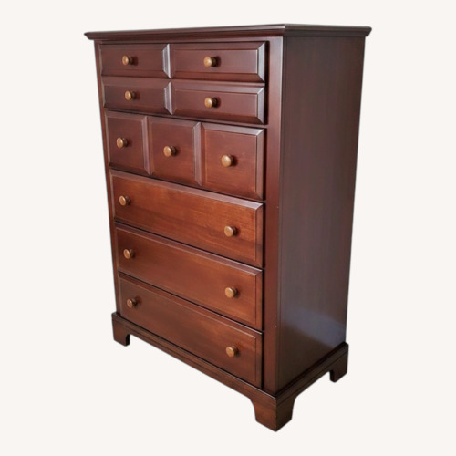 Used Dark Brown Wood Dresser for sale on AptDeco