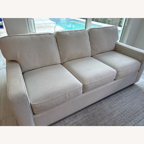 Used White 3+ Seater Sofa for sale on AptDeco