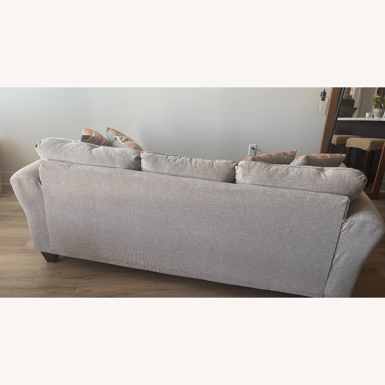 American Furniture Warehouse Grey Sofa - image-2