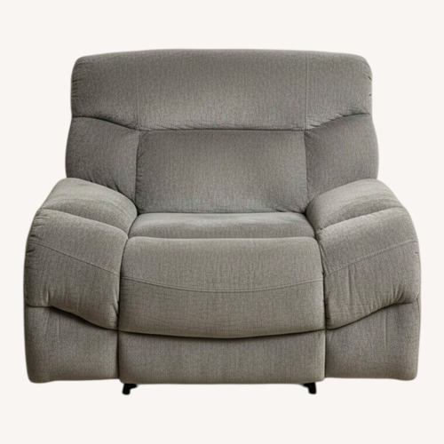 Used American Signature Furniture Dark Gray Loveseat for sale on AptDeco