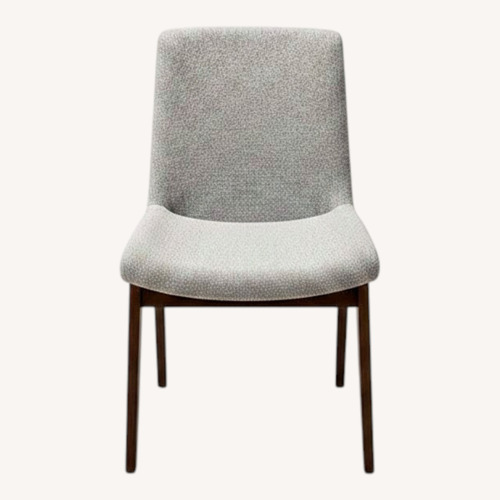 Used Light Gray Fabric Dining Chairs for sale on AptDeco