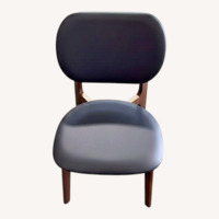 Black Leather Dining Chair