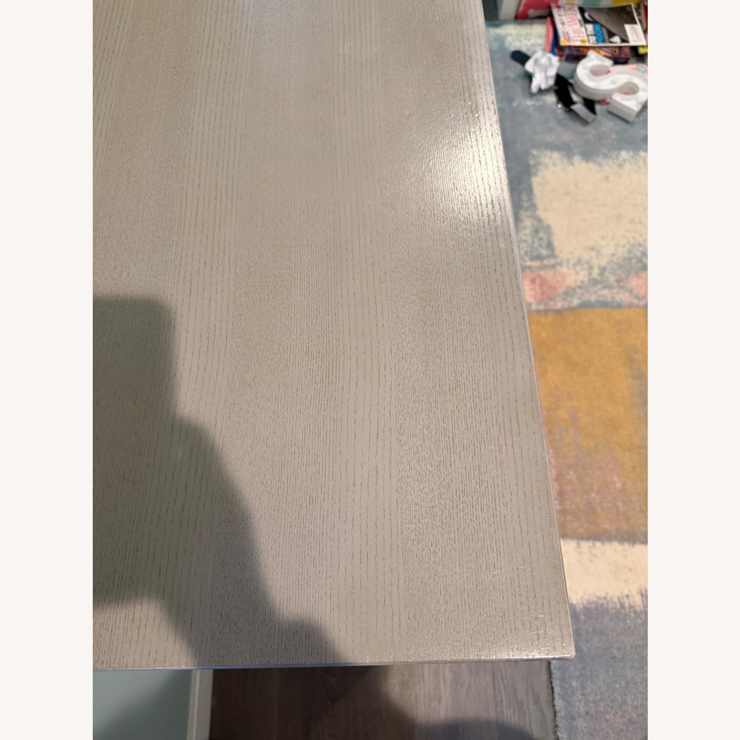 Munire Light Gray Wood Dresser - image-4