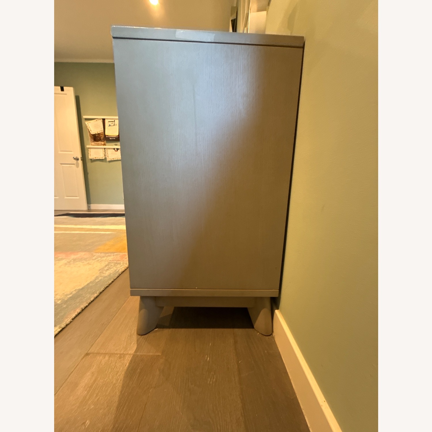 Munire Light Gray Wood Dresser - image-3