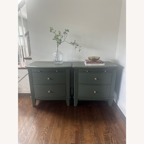 Used Vintage Oversized Hamilton & Spill Nightstands  for sale on AptDeco