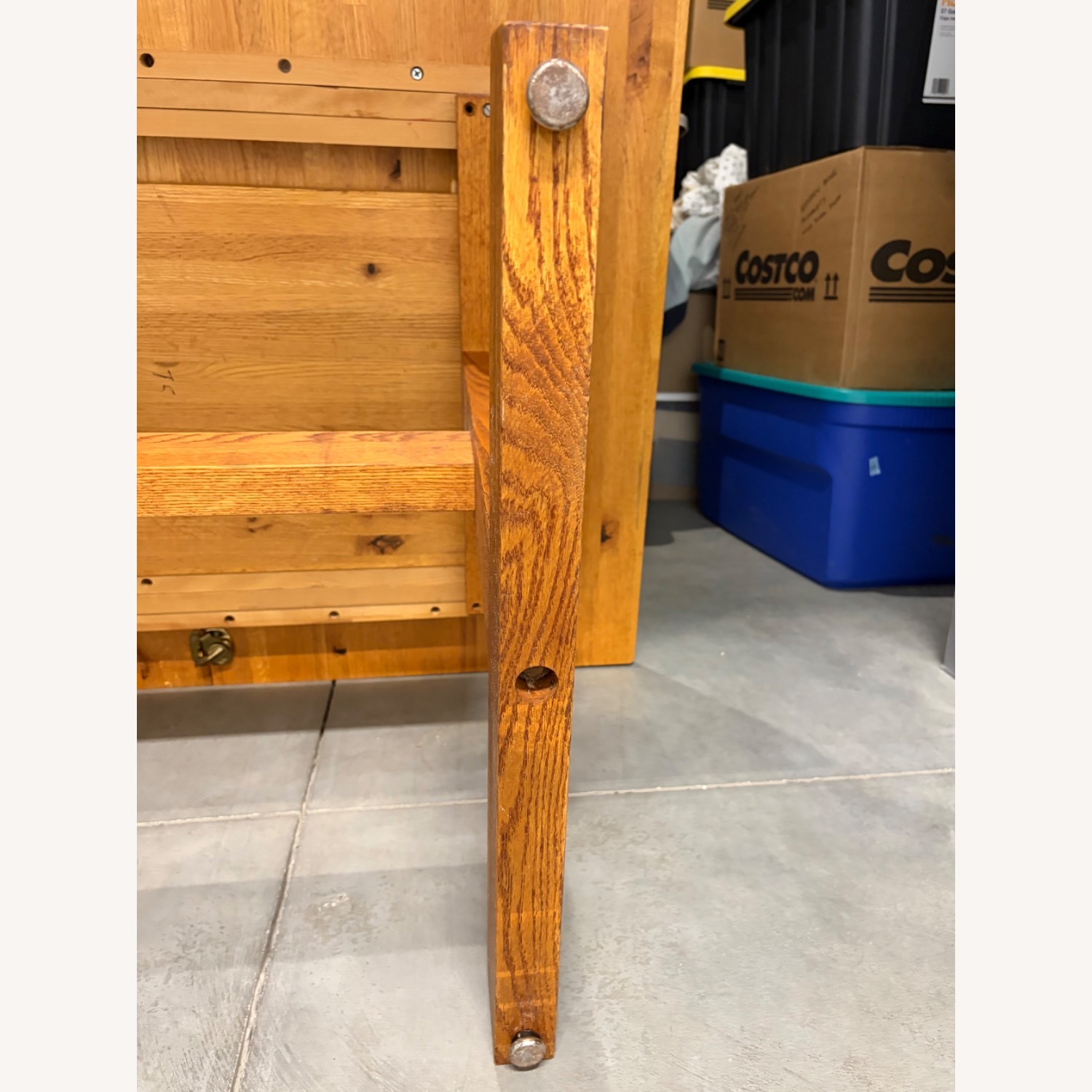 Natural Wood Dining Table - image-8