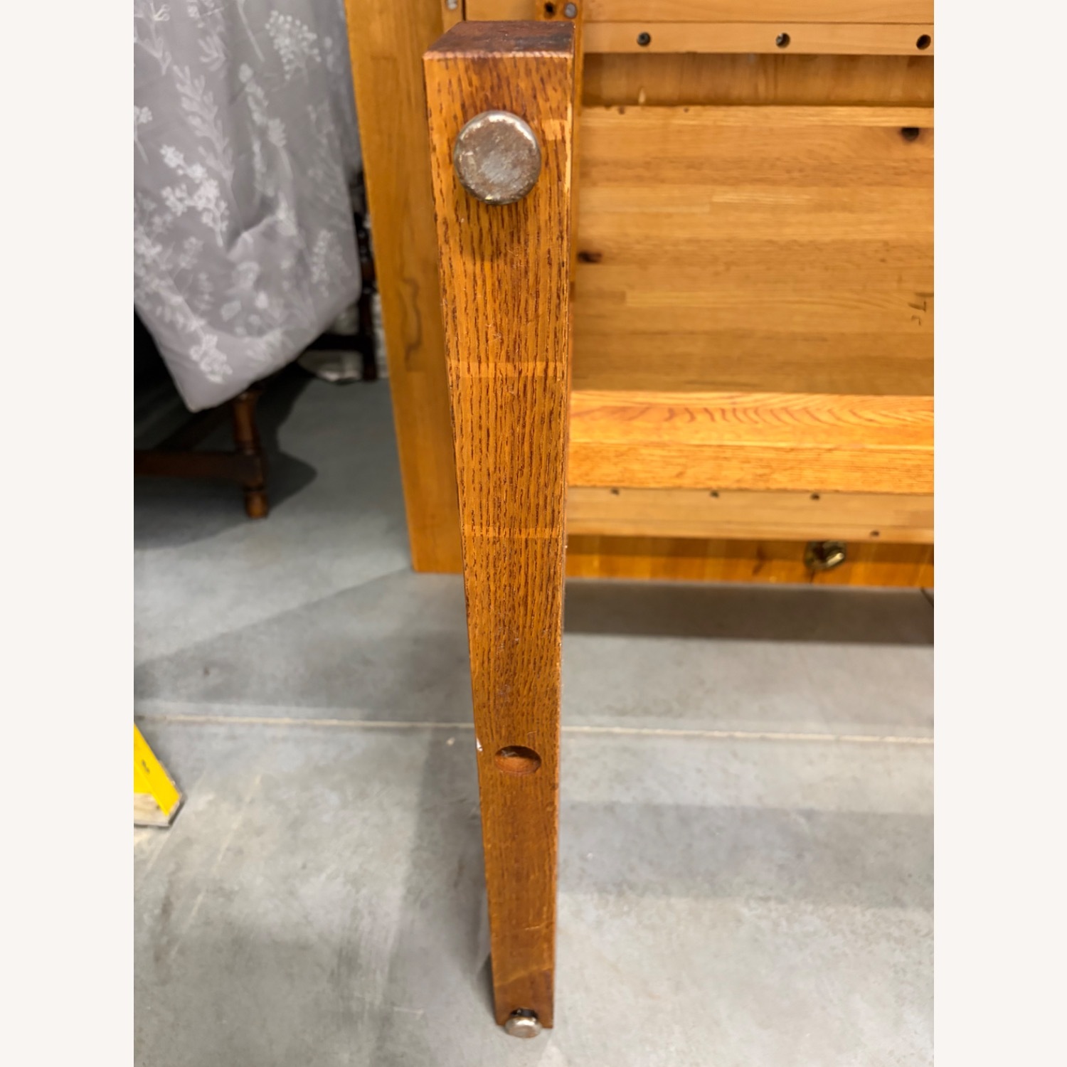 Natural Wood Dining Table - image-7