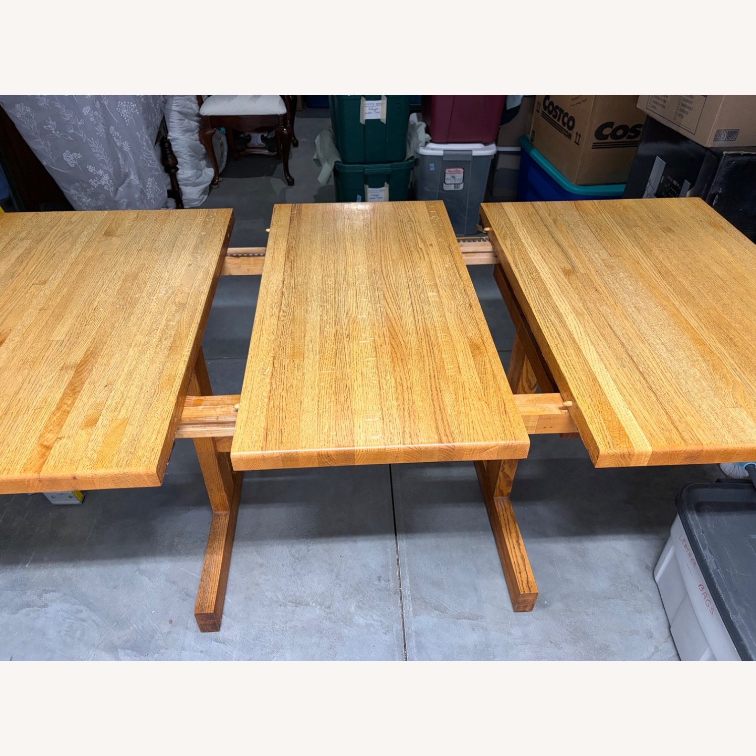 Natural Wood Dining Table - image-10