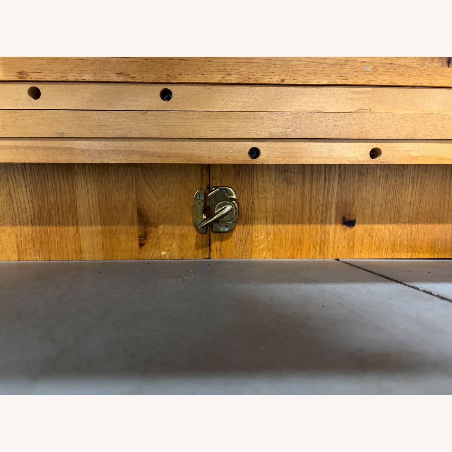 Natural Wood Dining Table - image-6