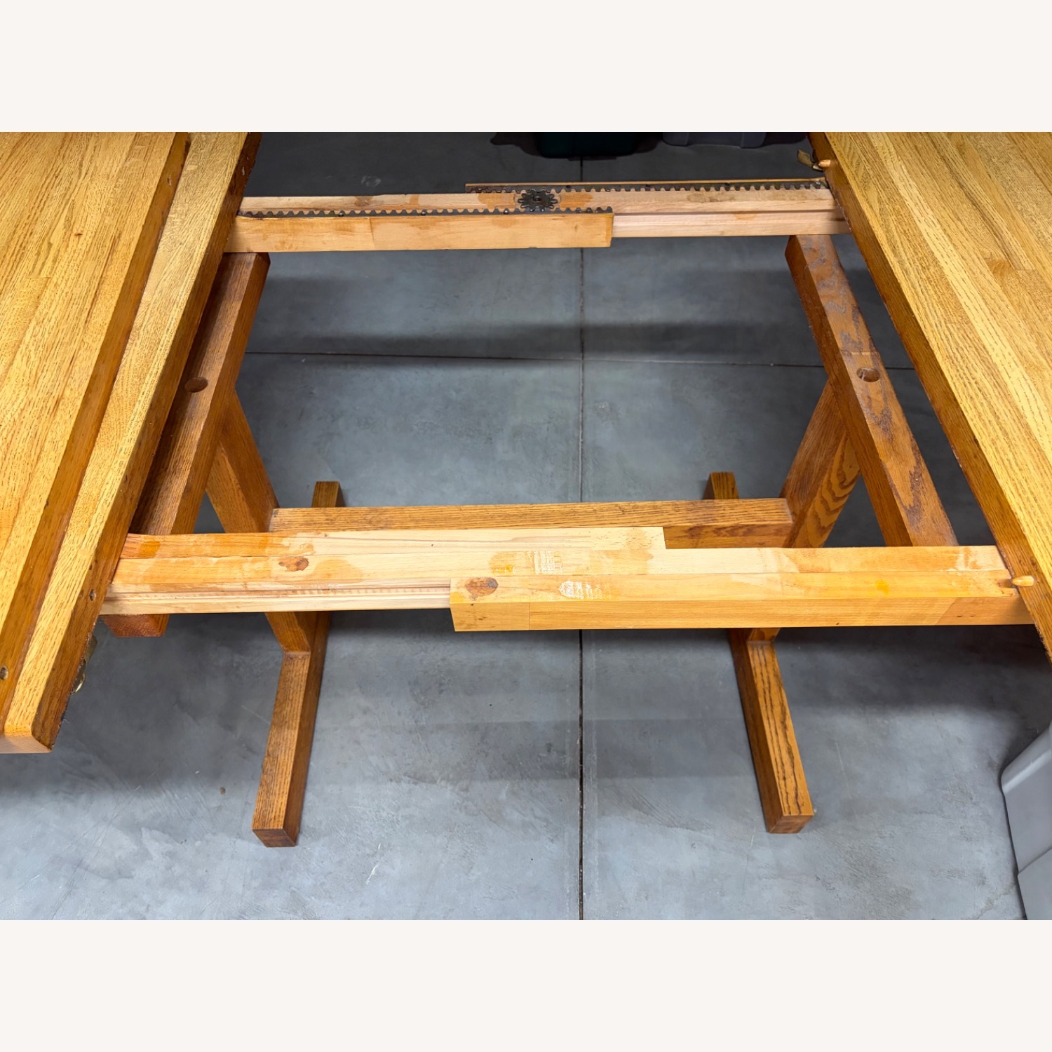 Natural Wood Dining Table - image-12