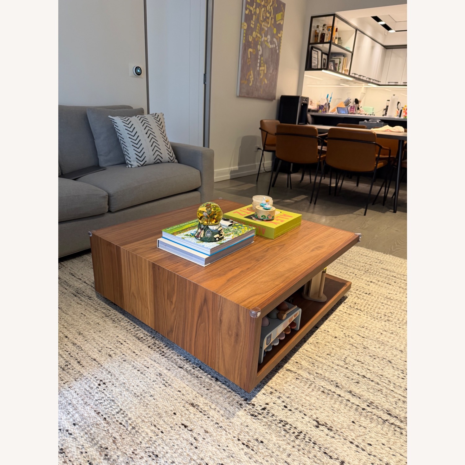 Room & Board Light Brown Wood Coffee Table - image-3