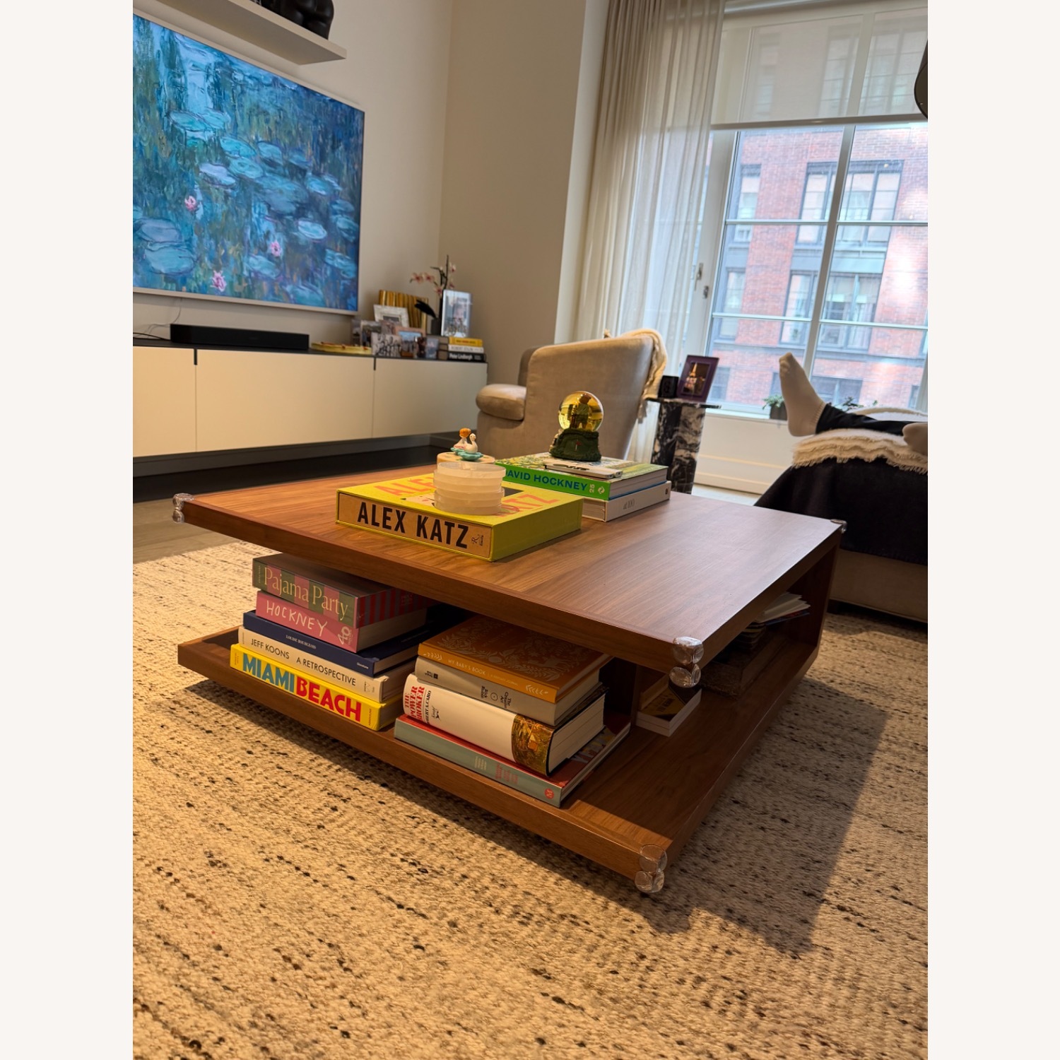 Room & Board Light Brown Wood Coffee Table - image-2