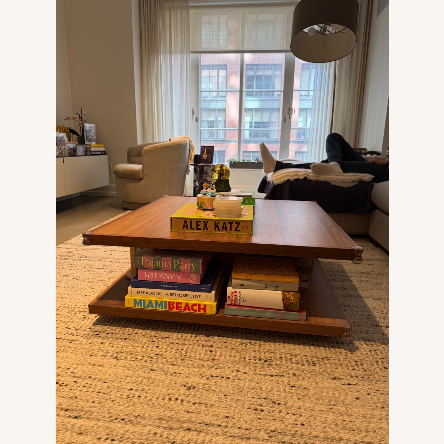 Room & Board Light Brown Wood Coffee Table - image-1