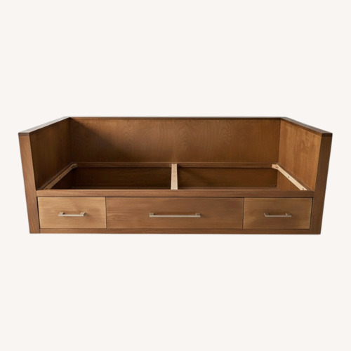 Used Taylor Made Custom Furniture Dark Brown Daybed for sale on AptDeco