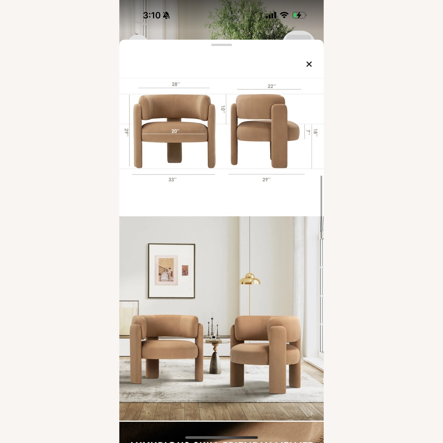 Wayfair Modern Accent Chair - image-4