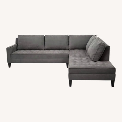Used Z Gallerie 2 piece Right Arm Facing Sectional  for sale on AptDeco