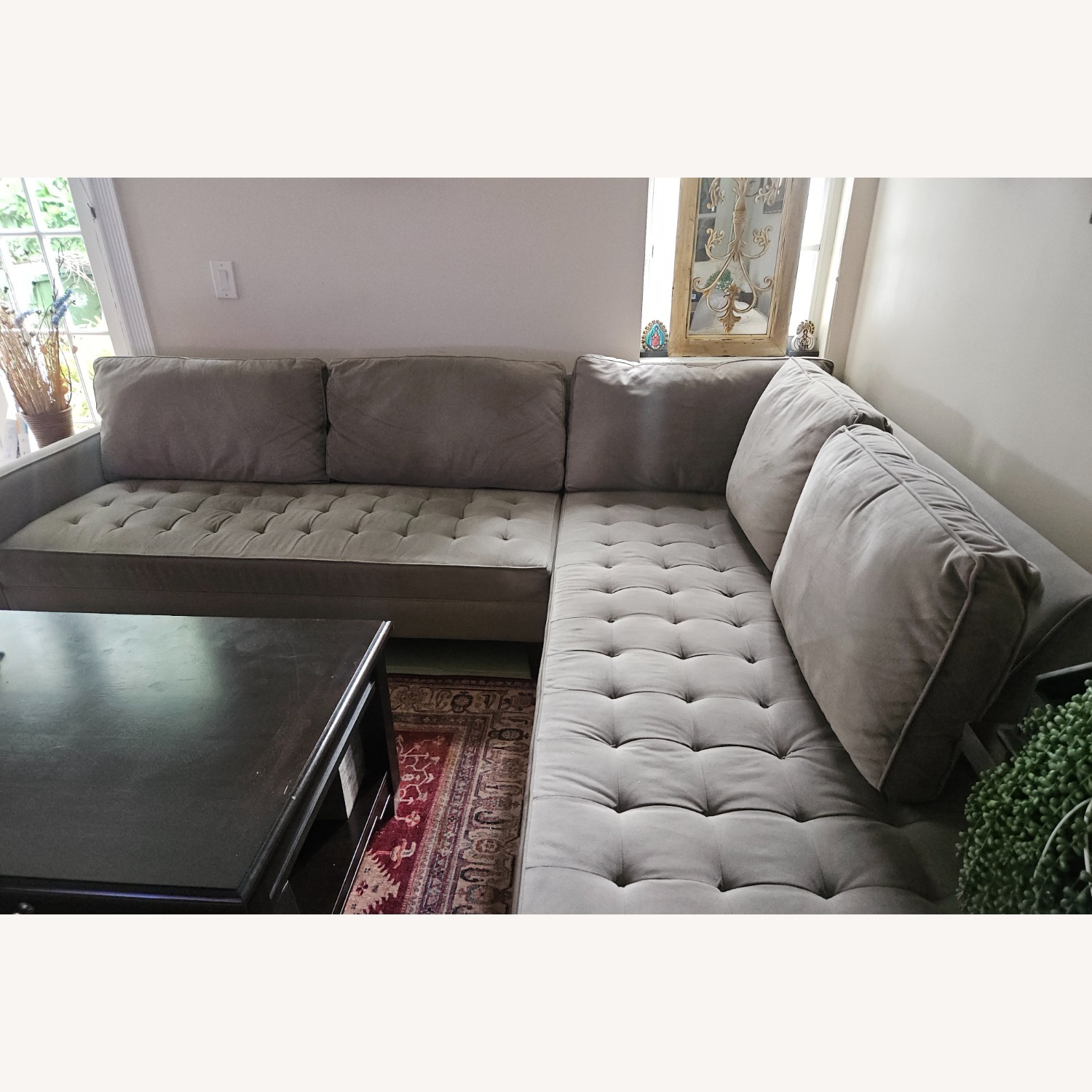 Z Gallerie 2 piece Right Arm Facing Sectional  - image-3