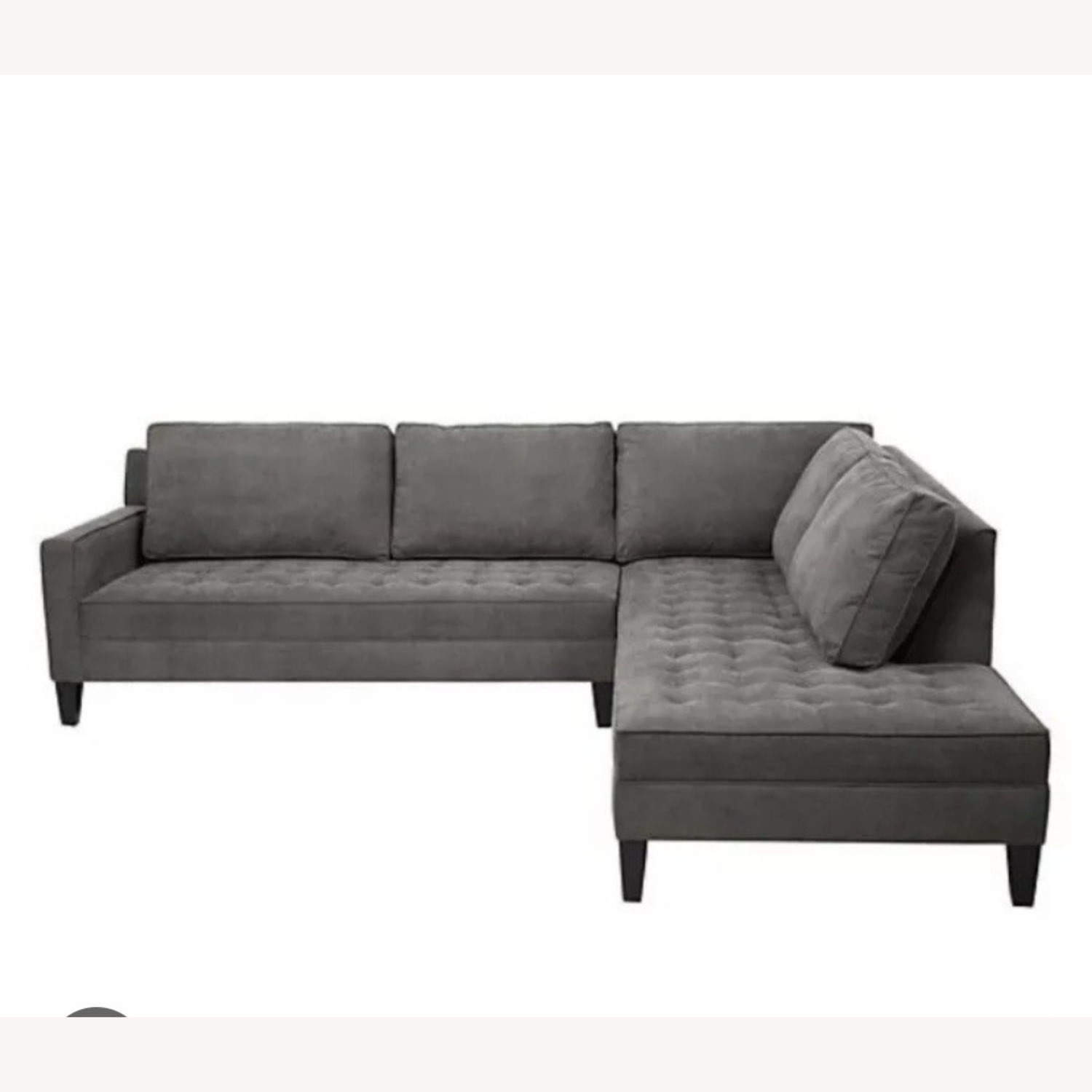 Z Gallerie 2 piece Right Arm Facing Sectional  - image-1