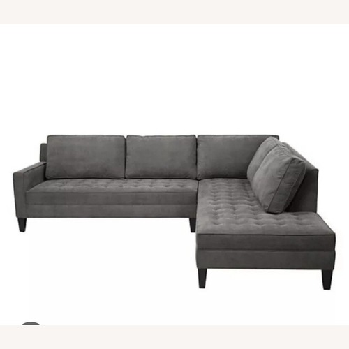 Used Z Gallerie 2 piece Right Arm Facing Sectional  for sale on AptDeco