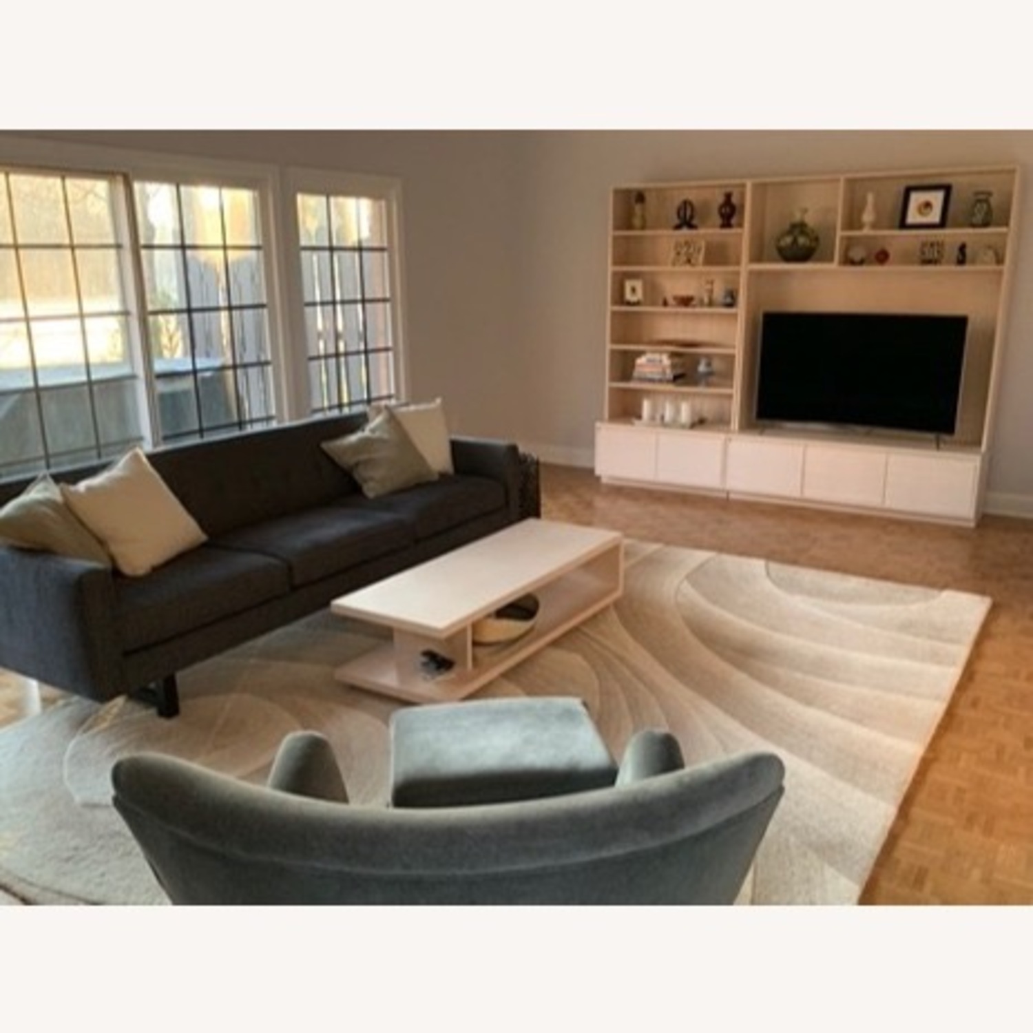 Room & Board Keaton 2-Piece Media Cabinet & Bookcase - image-2