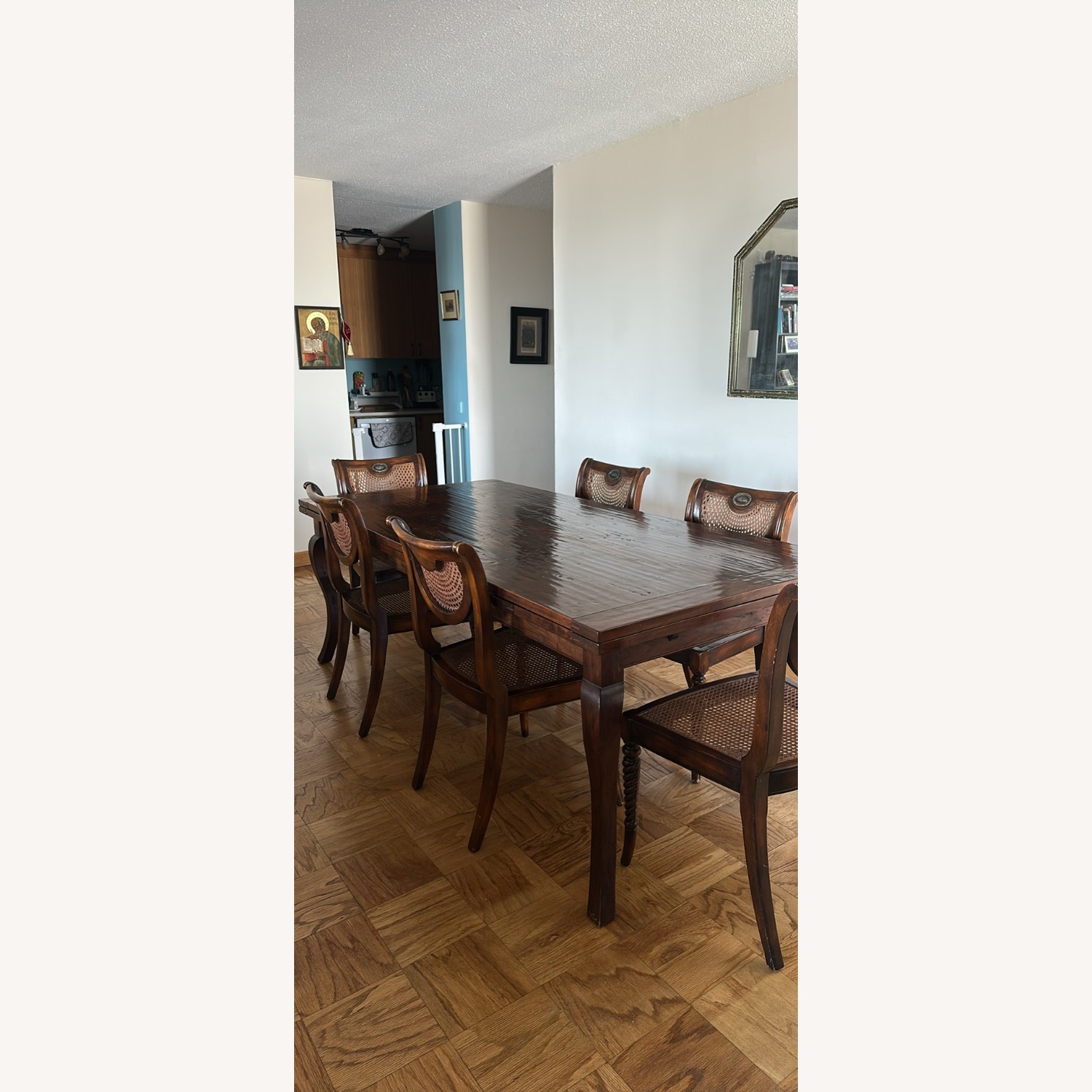 Large Regency Anglo-Indian Dining Table - image-3