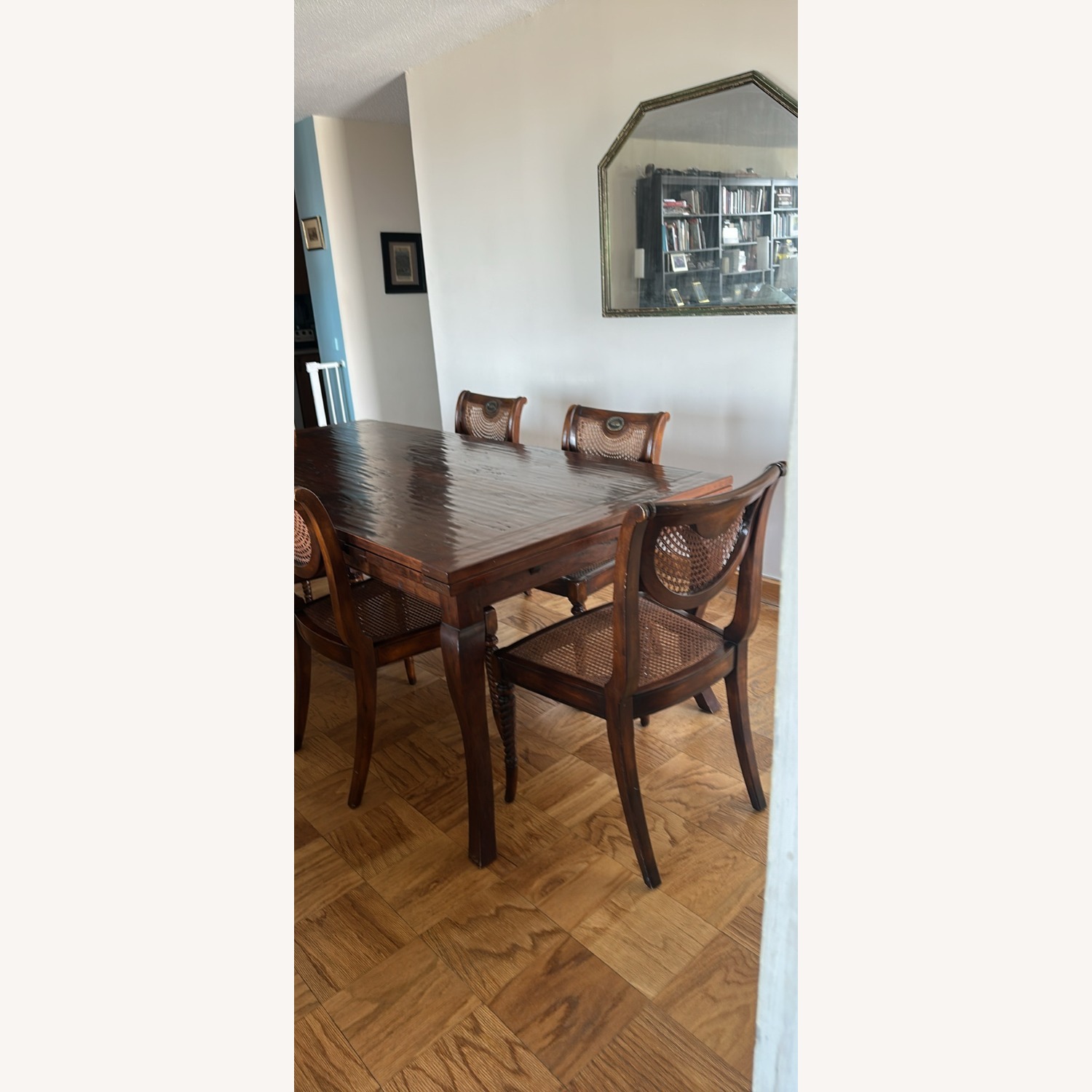 Large Regency Anglo-Indian Dining Table - image-4