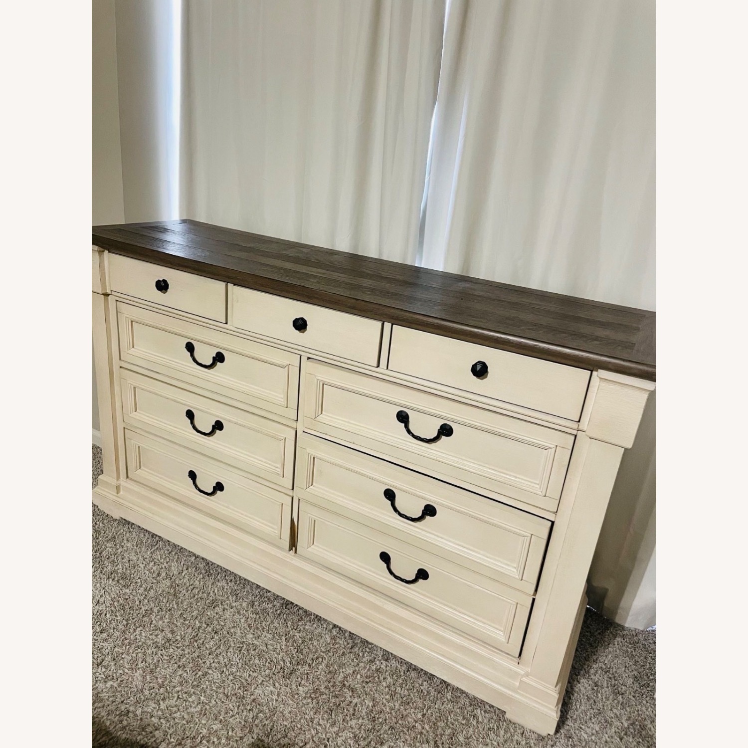 Ashley Furniture Bolanburg Natural Wood Dresser - image-8