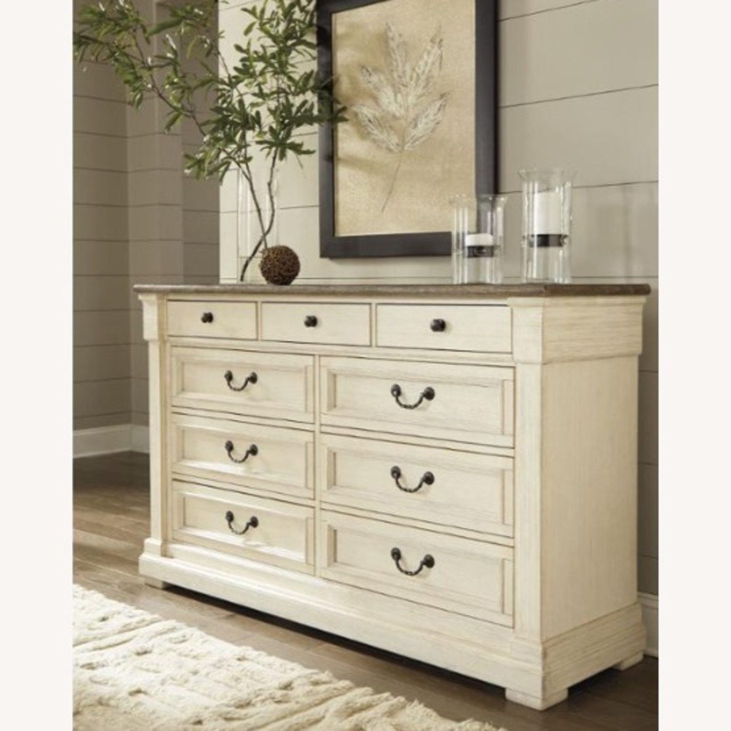 Ashley Furniture Bolanburg Natural Wood Dresser - image-1