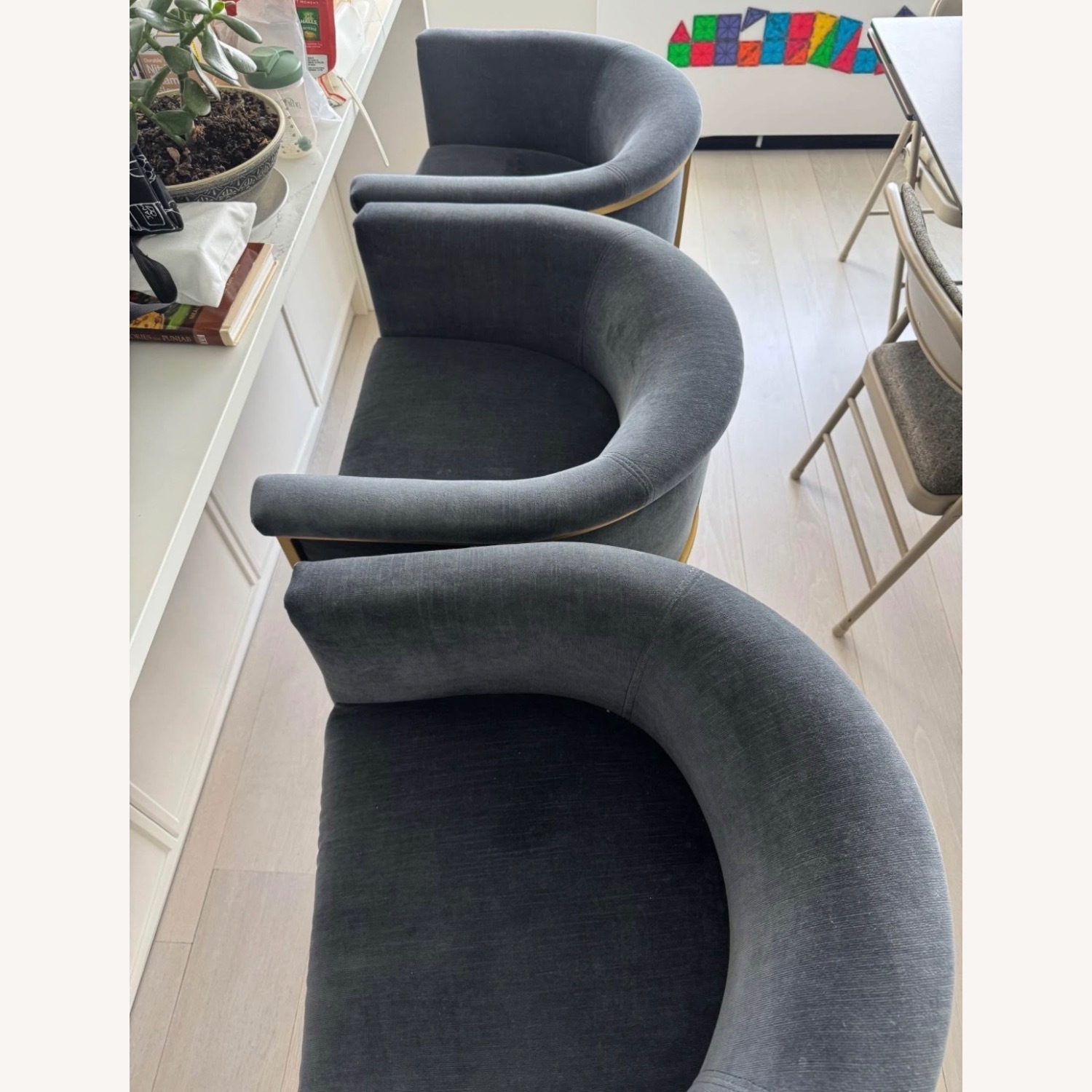 Restoration Hardware Wexler Counter Stools x3 - image-4