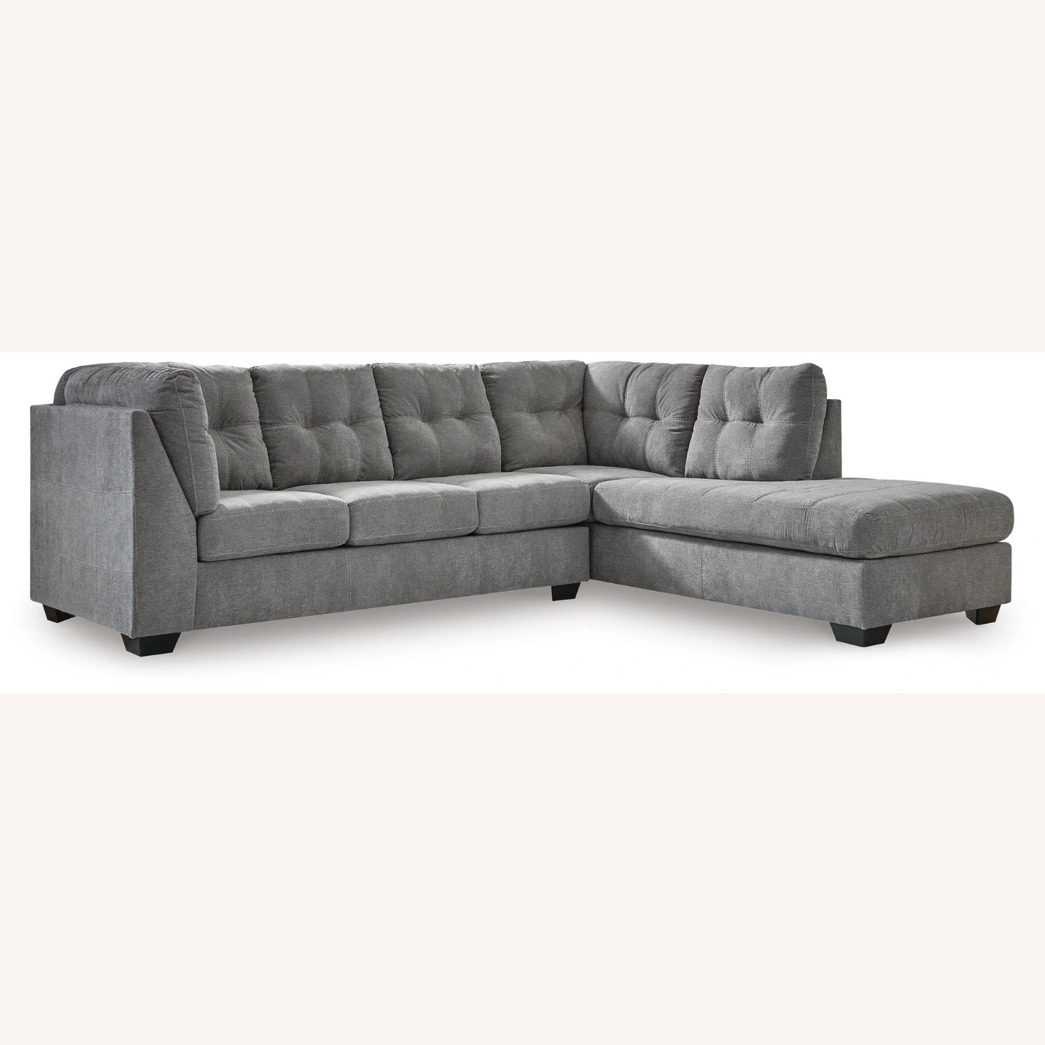 Ashley Furniture Dark Gray 2 Piece Sectional - image-5