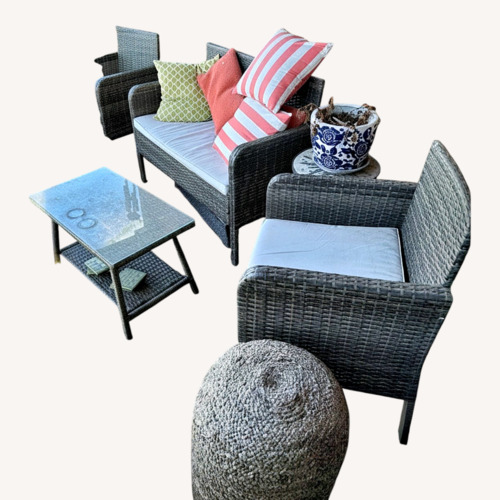 Used Patio Furniture Set for sale on AptDeco