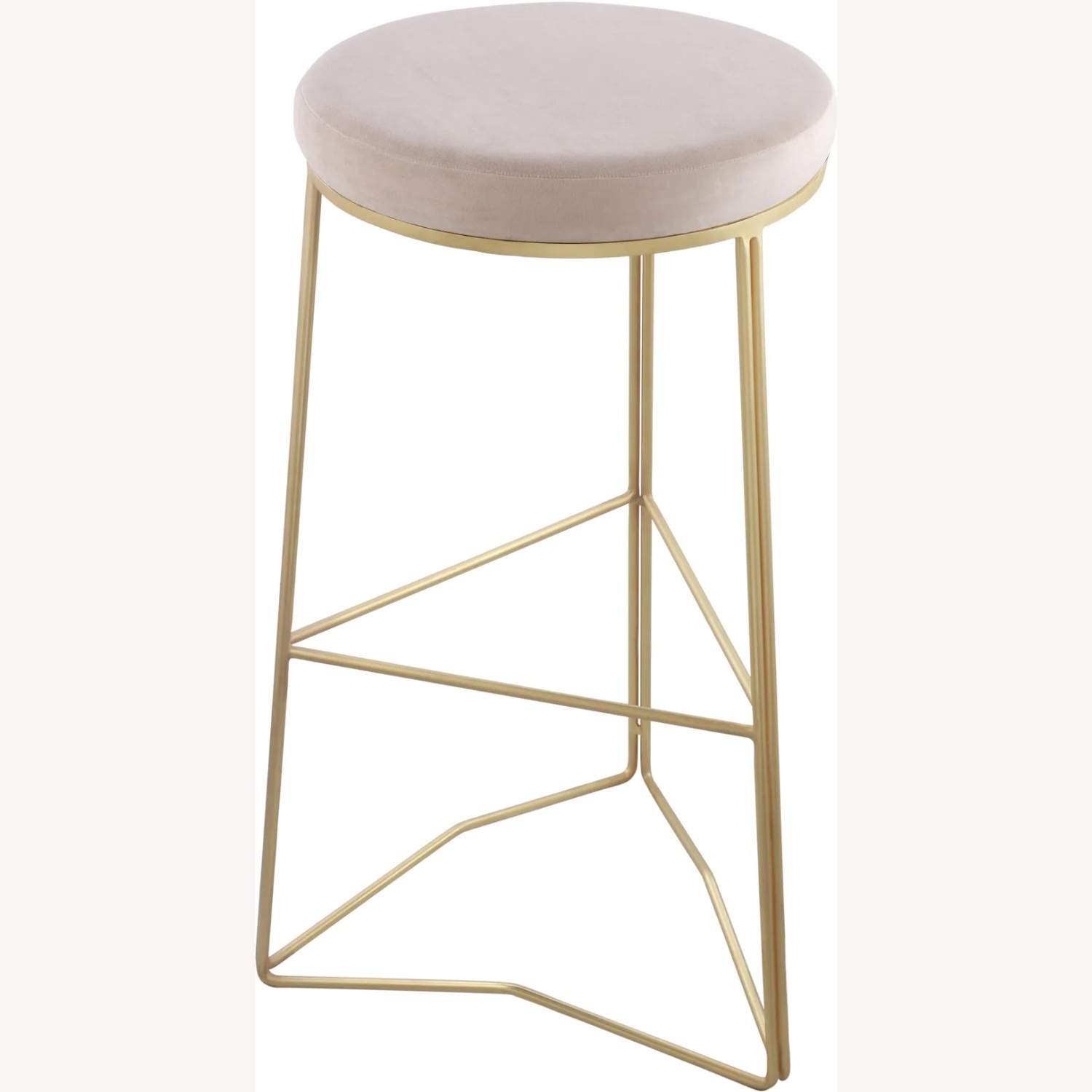 Meridian Home Tres Metal Stool - image-5