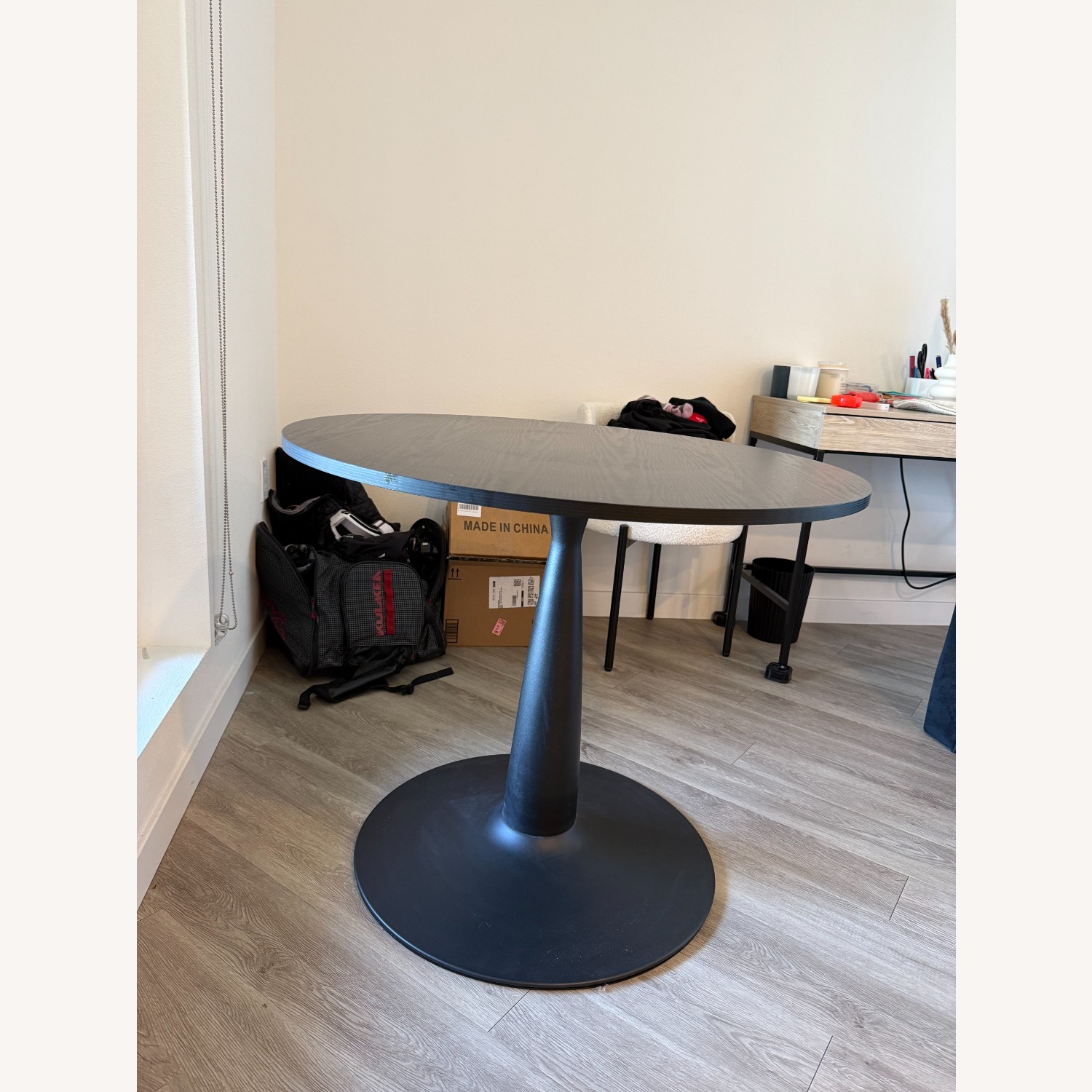 Wayfair Black Wood Dining Table - image-3