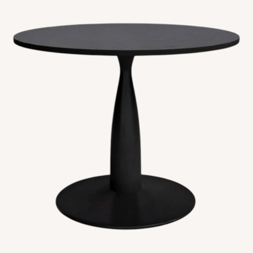Used Wayfair Black Wood Dining Table for sale on AptDeco