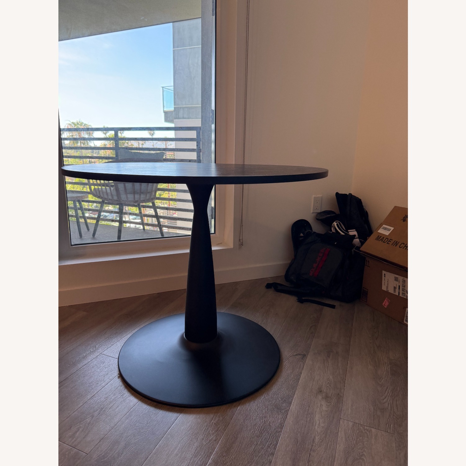 Wayfair Black Wood Dining Table - image-1