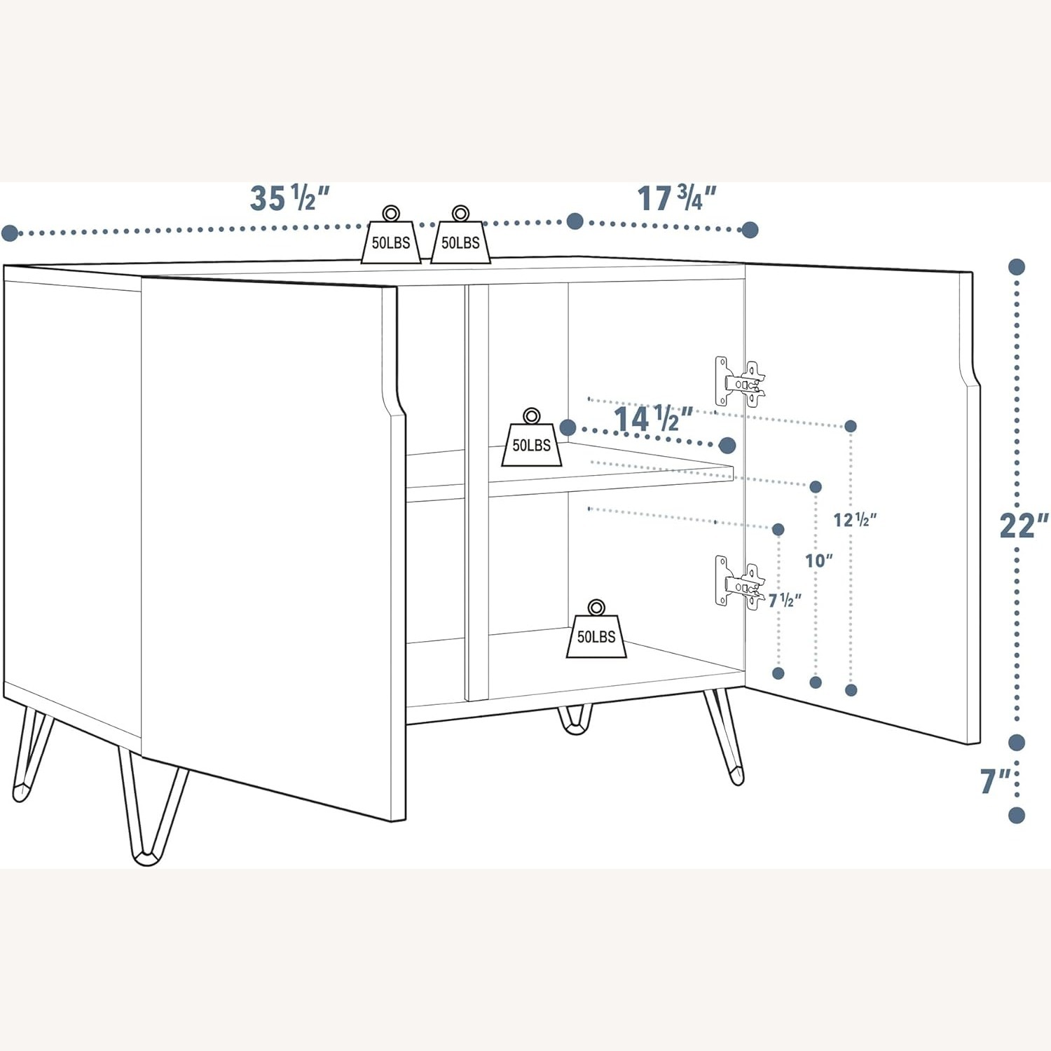 Wayfair Sideboard Cabinet - image-3