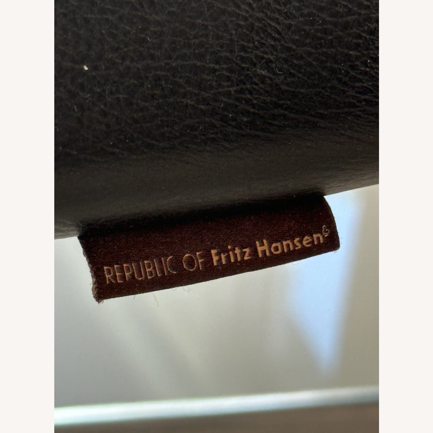 Fritz Hansen Black Leather Office Chairs - image-4