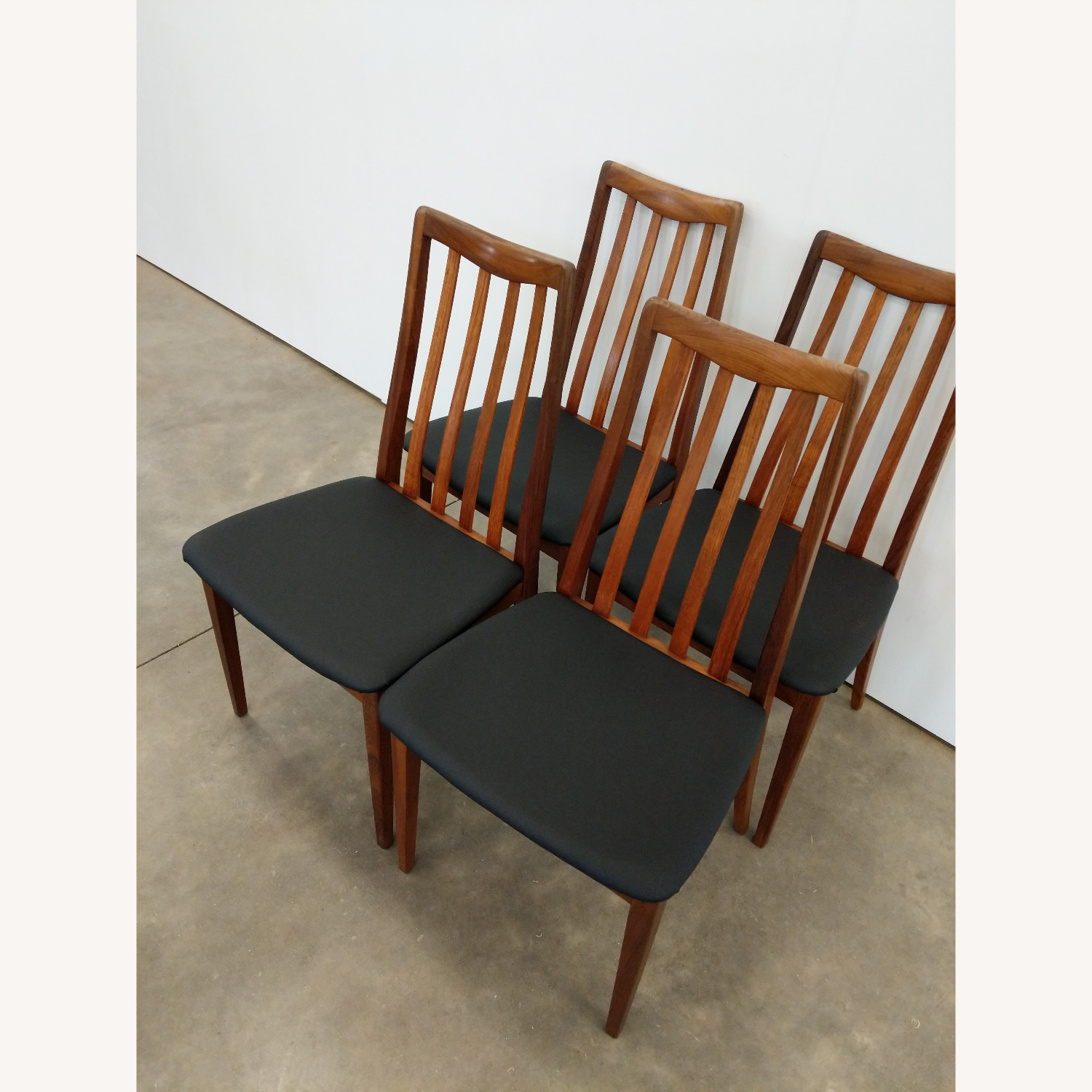 4 Vintage Mid Century Modern G Plan Dining Chairs - image-7